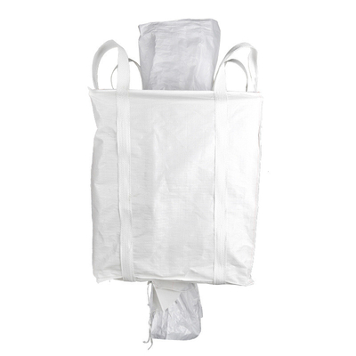 एक टन Fibc थोक बैग सांस का रंग सफेद