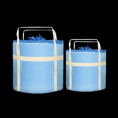 500 किग्रा पीपी बुना पैकेजिंग पॉलीप्रोपाइलीन बल्क बैग FIBC स्कर्ट कवर फोल्डेबल