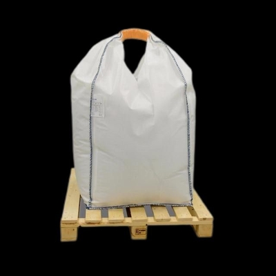 एसडब्ल्यूएल 500 किग्रा 1000 किग्रा रासायनिक थोक बैग क्रॉस कॉर्नर लूप ऑरेंज टेप: