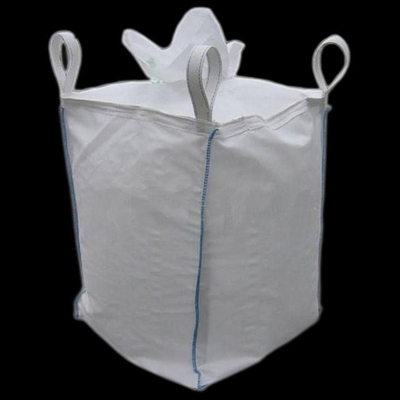 यूवीओरेसिस्टेंट 1 टन पीपी बल्क बैग 90 * 90 * 100 सेमी लग्स लूप FIBC कस्टम पैकेजिंग