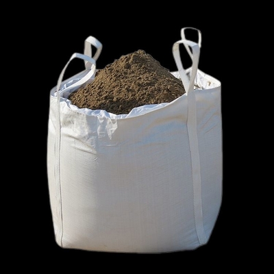 1 टन 0.9 * 0.9 * 1.1 मीटर रेत डंपी बैग हेवी ड्यूटी मोटाई