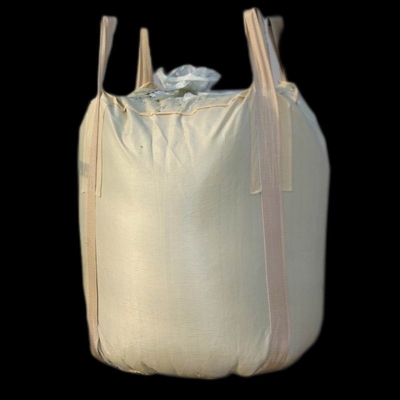 हल्का पीला एक टन इको सर्कुलर जंबो बैग 1 * 1 * 1.1 मीटर ऊबड़ बिल्डर्स