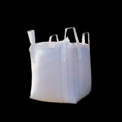 वेयरप्रूफ बुना पॉलीप्रोपाइलीन बल्क बैग टेट्रागोनम टॉप लिफ्ट 3307lb