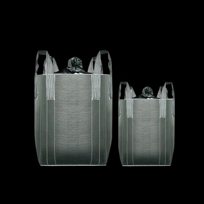 Foldable पुन: प्रयोज्य 500kg बुना थोक बैग पनरोक कवर