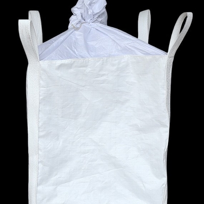 एंटीस्टेटिक क्रॉस कॉर्नर बल्क बैग 3 टन जंबो रीसेलेबल बैग आयताकार 200 ग्राम