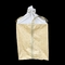 फायरप्रूफ टोंटी टॉप बल्क बैग Fibc लाइट येलो ISO9001 एचडीपीई जंबो बैग्स: