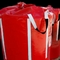 कैल्शियम कार्बाइड रेड FIBC फ्लेक्सिबल कंटेनर बैग पॉलीप्रोपाइलीन 800 मिमी दीया: